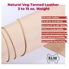 ELW Vegetable Tanned Import Tooling Leather 8/9 oz. (3-3.4mm) Thickness
