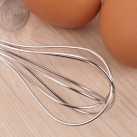 Mini Stainless Steel Hand Whisk for Baking Mini 5ea