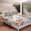 Capybara Bedding Set - Full Size, Cute Capybara & Flowers