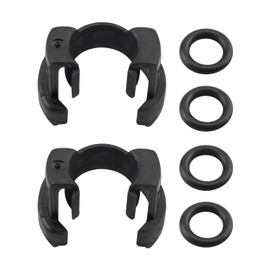 JUWEVAZU 2Set 88718-1E150 A/C Condensor Hard Line Lock Clamp Clip Fit for Toyota Corolla Camry Highlander RAV4 Venza 2018-2023