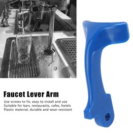 Push Faucet Handle, Plastic Water Outlet Push Rod Faucet Accessories Lever Arm Suitable for Bars Restaurants and Hotels