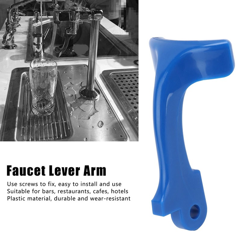 Push Faucet Handle, Plastic Water Outlet Push Rod Faucet Accessories