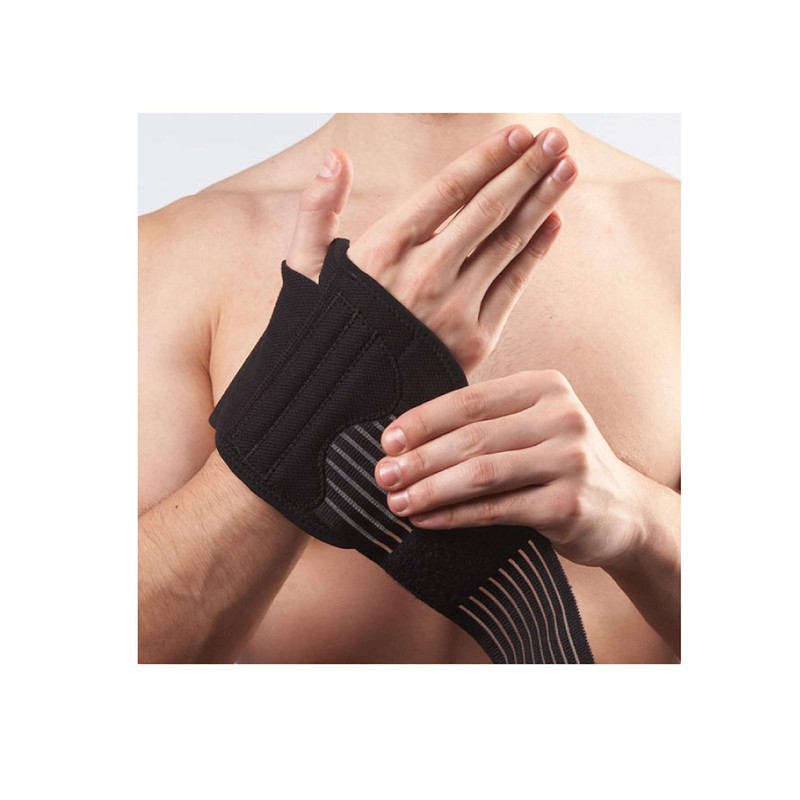 LP Support 552 Wrist Orthosis black Size:size l / right-hand