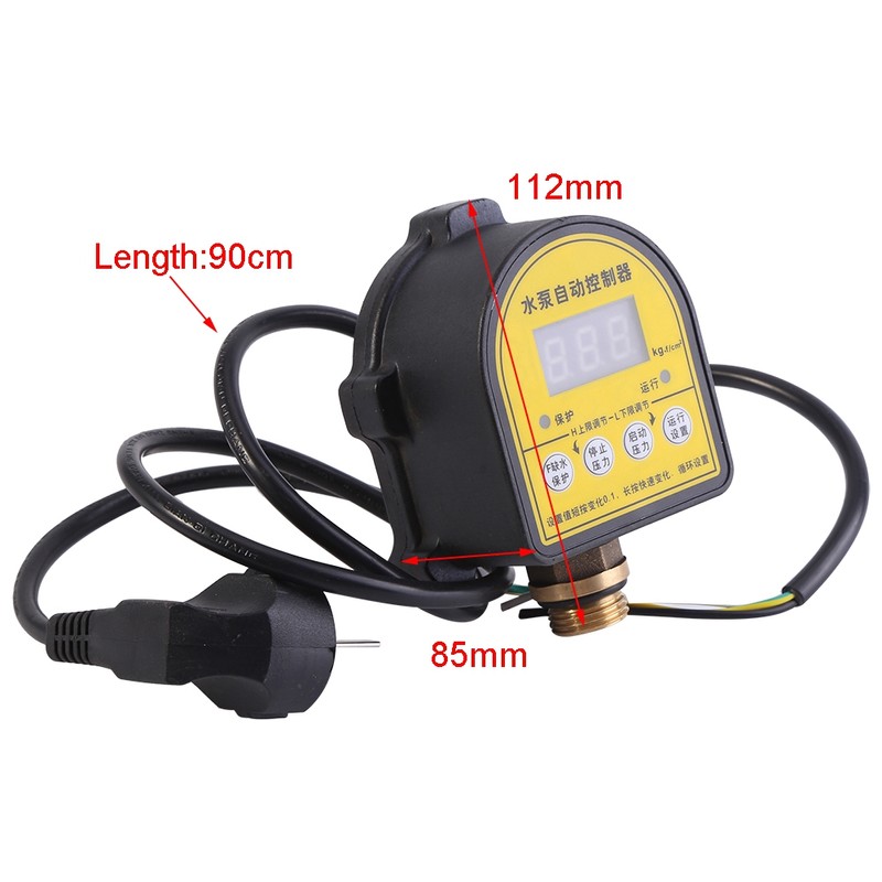 Household Automatic Digital Water Pump Pressure Controller Intelligent ON OFF