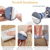 2-Pack Magnetic Door Stoppers, Heavy Duty Stainless Steel Door Holder