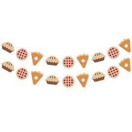 Pie Garland Banner for Little Cutie Pie Baby Shower Sweet As Pie 1st Birthday Fall Thanksgiving Party Mantle Home Decorations