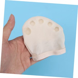 LALAFINA Belly Dance Forefoot Cushion Socks Five Holes Protective Foot Pads for Dancers Comfortable Durable and Flexible for Ballet and Latin Practice