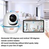5 Inch HD Screen Baby Camera Monitor Night Vision Sound