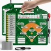 Magnetic Baseball Lineup Board for Dugout, Double-Sided Baseball Dry Erase