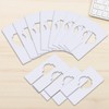 12-Piece Wardrobe Dividers, Clothes Hanger Dividers, Assorted Clothing Accessories, White