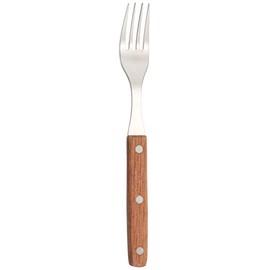 Pearl Metal B-1720 Steak Fork Wooden Handle Sprout