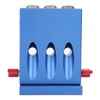 Pocket Hole Drilling Kit Woodworking Oblique Drill Guide Set Positioner