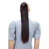 PRETTYSHOP 60 cm Hairpiece HC18, Straight Ponytail Braid Hair Extension,