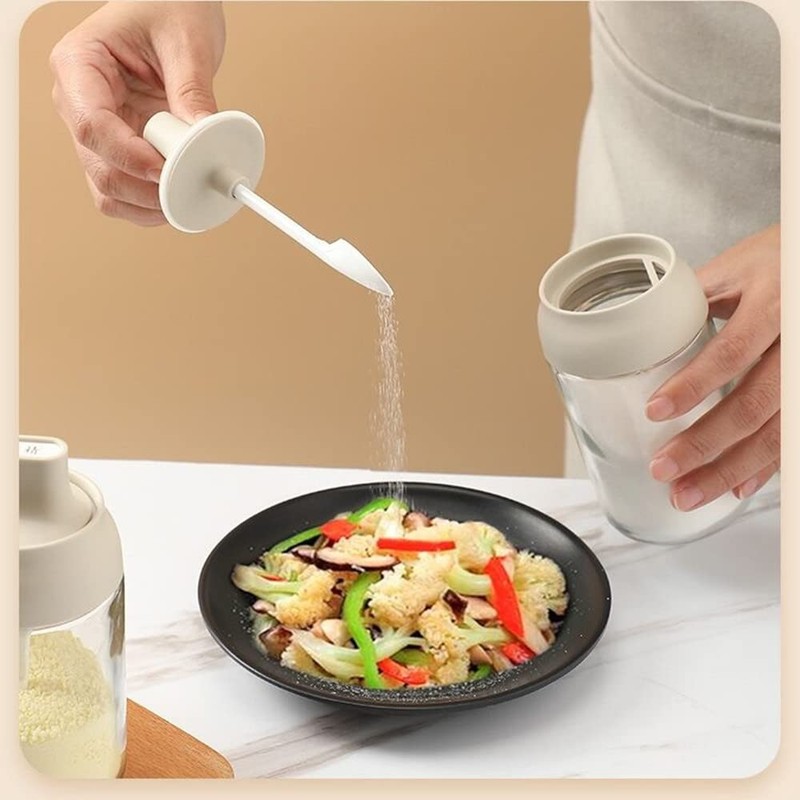 Huiyu Salt Container, Sugar Container, Spice Bottle, Condiment Container, Sugar