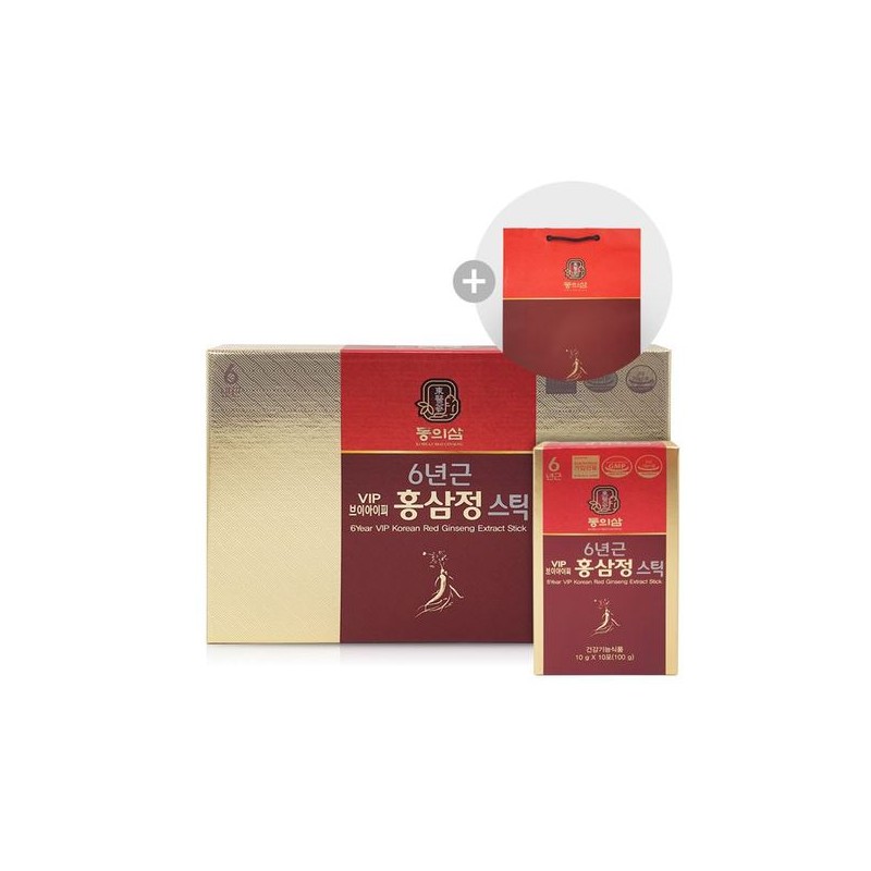동의삼 6년근 VIP 홍삼정스틱 300g (10g X 30포) [원산지:국산] Dongui