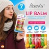 SOL 7pk Womens Lip Balm Set Flavoured Moisturiser for with