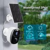 KEPEAK 1080P Solar Powered Wireless Security Camera System Outdoor WiFi