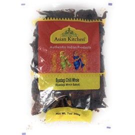 Cocina asiática (marca Rani) Byadagi Chilli entero. 7.05 Ounce (Pack of 1)
