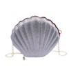 BOLLEY JOSS Glitter Seashell Crossbody Purse Mini Cellphone Shoulder Bag