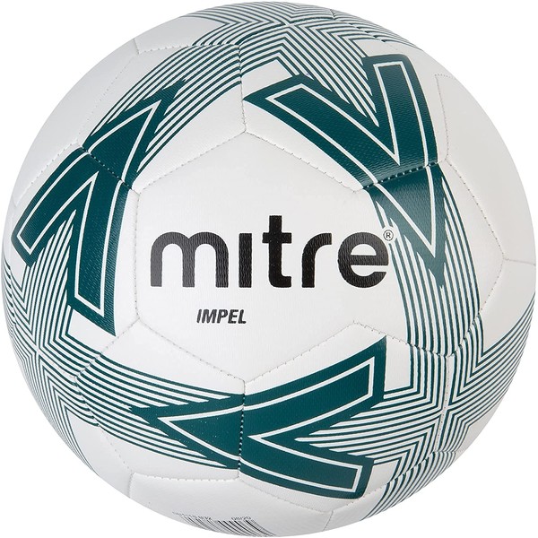 Mitre Ballon de Football Impel Blanc/Pitch Green/Noir 5BB1118B32 2