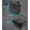 Casematix Estuche de viaje con clip en Diskus para inhaladores