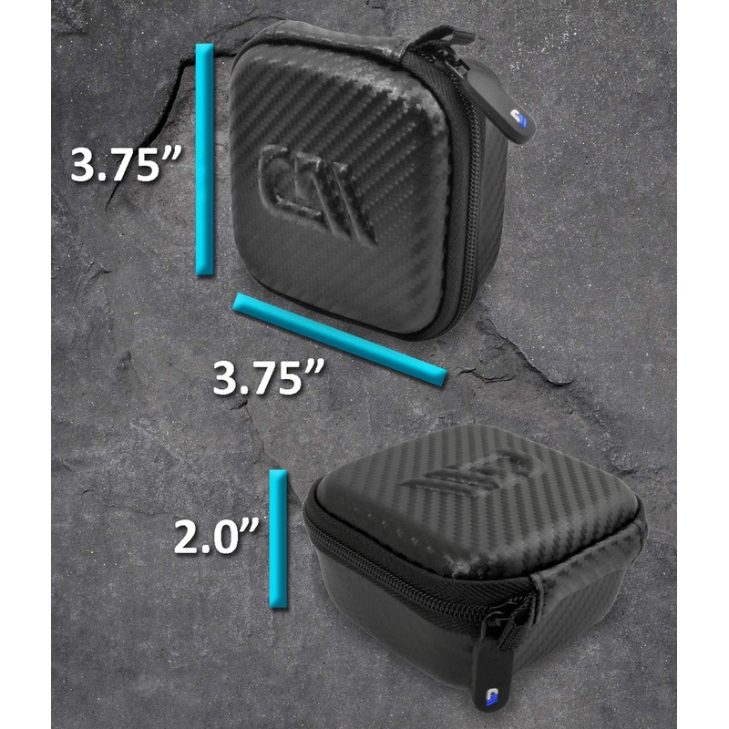 Casematix Estuche de viaje con clip en Diskus para inhaladores