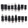 16PCS Multipurpose USB2.0 Adapter Converter USB Male to Female Micro