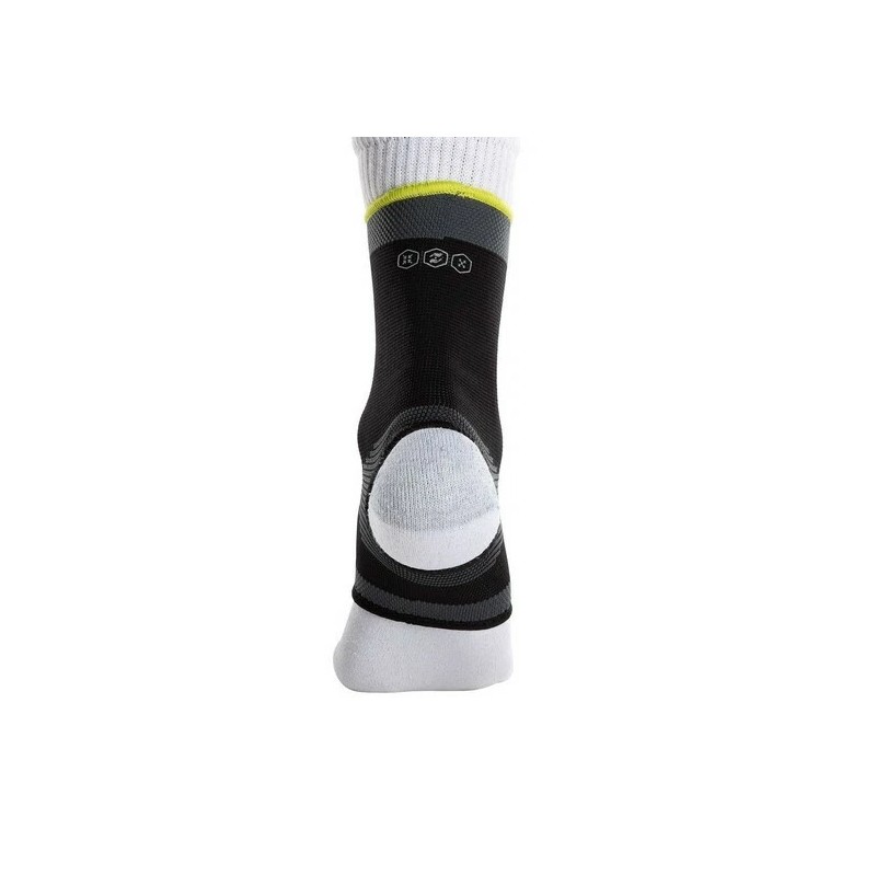 DonJoy Performance Knit Ankle Compression Sleeve - Black and Slime,