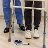 Zimmer Frame with Wheels Replacement Walker Wheel Accessory Silent and