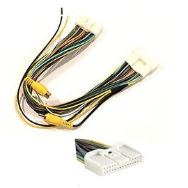 Add Backup Reverse Camera or Retain OEM Factory Car Stereo Camera Display Screen/Navigation Radio Wire Harness for Select Toyota Vehicles - Compatible Vehicles Listed Below