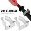 SYOWADA Oar Mounting Bracket Spring Clips 1-1/8" (28 Mm), Maximum