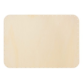 Wicker base with rounded edges, 4 mm, 24 x 34 cm, 54 holes