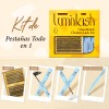 Luminlash Kit Extensiones De Pestañas Con Pegamento Y Pinza