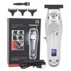 USB Rechaegeable Hair Clipper LCD Screen Electric Hair Styling Trimming