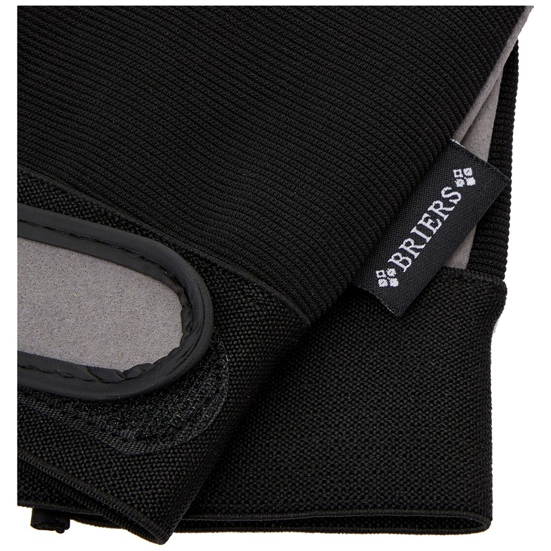 Briers 4540011 Professional Gloves, Grey/Black, Medium