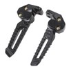 Mokuo Motorcycle Floding Footpegs in Aluminum Alloy Material Compatible with