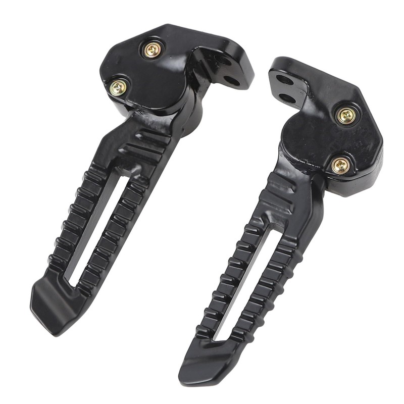 Mokuo Motorcycle Floding Footpegs in Aluminum Alloy Material Compatible with