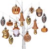 Valery Madelyn 12pcs Autumn Decorations, Halloween Tree baubles for Home