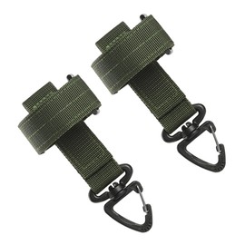 INOOMP Mosquetón Sky con Clip Colgante Mini Mosquetón Giratorio para Cinturón Ideal para Senderismo Y Viajes.