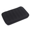 Harmonica Case for Multiple Harmonicas, Pu Leather Zippered Harmonica Carrying