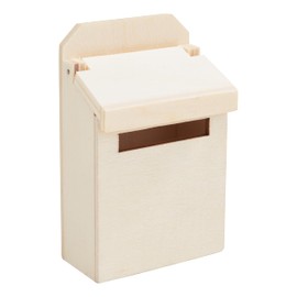 VBS Lars Miniature Hanging Letter Box, Metal, Wall Mounted, Vintage Style, 12.7 x 7.6 x 4.5 cm, Letter Box, Retro Look, Nostalgic Decoration, Decorative Mini Letter Box, Wire Mesh Design