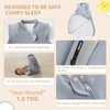 usbettas 1.0 Tog Thermostatic Baby Sleep Sack, Unisex Organic Cotton
