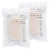 Only Jeju dry square konjac sponge, 2 pieces / 온리제주 건조형 사각 곤약스펀지, 2개