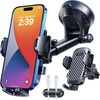 HTU 2025 Best Car Phone Holder【Ultimate 5-in-1 & Upgraded 100+LBS