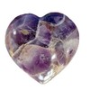 Amethyst Heart Healing Stone Palm Pocket Stones Love Gemstone Crystal