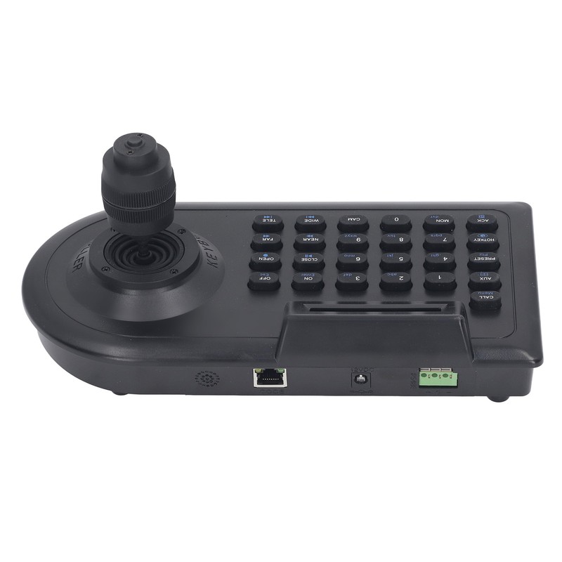 LCD Analog PTZ Camera Keyboard with 4D Joystick PTZ Speed