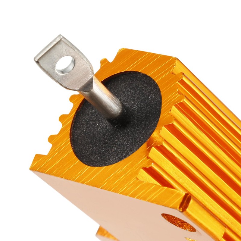 Sourcing Map 1pcs 25 W 27 Ohm Wirewound Resistors with