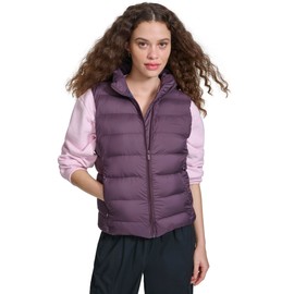 Champion Women's Quilted Packable Puffer Vest, Plum Perfect