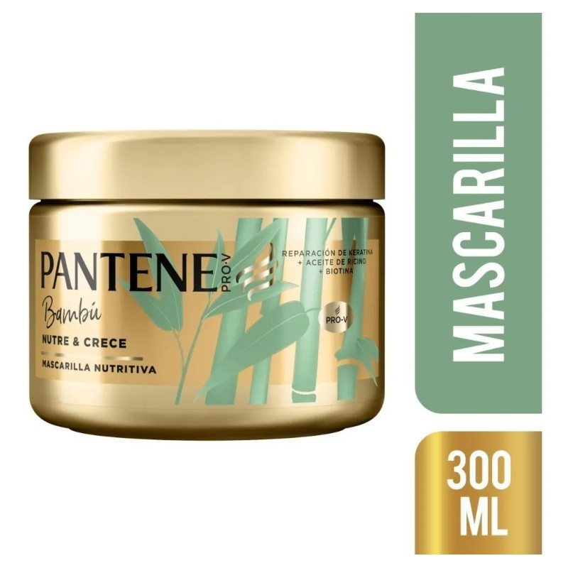 Mascarilla para Cabello Pantene Pro-V Miracle Bambú Nutre y Crece