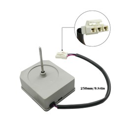 TIKSCIENCE KBL-48ZWT05-1202A DC 12V 2W 2200r/min Refrigerator Fan Motor Fit for Omar Refrigerator Reverse Rotary Motor